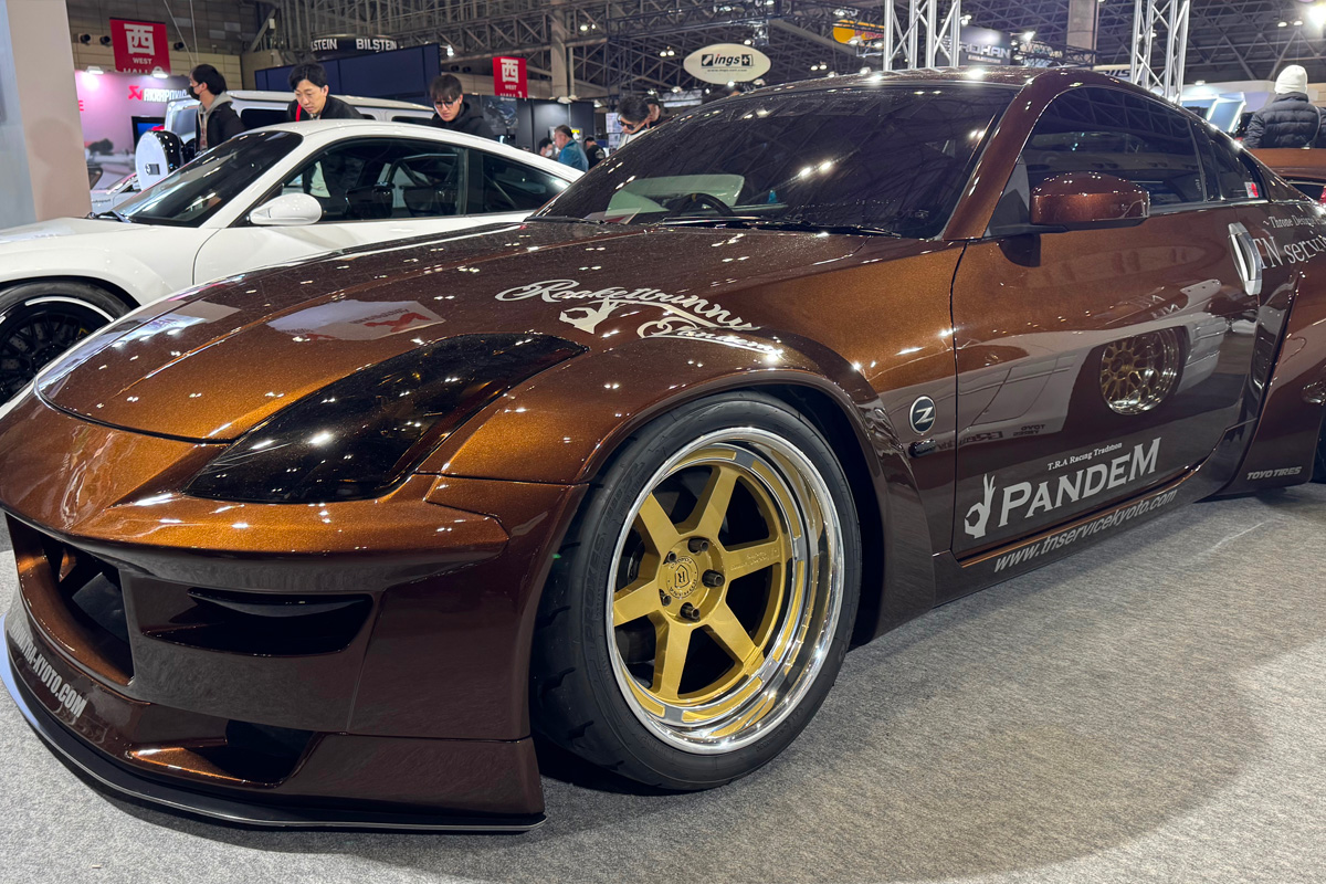 TORQEN-supplied Pandem 350Z V2 build displayed at Tokyo Auto Salon 2024