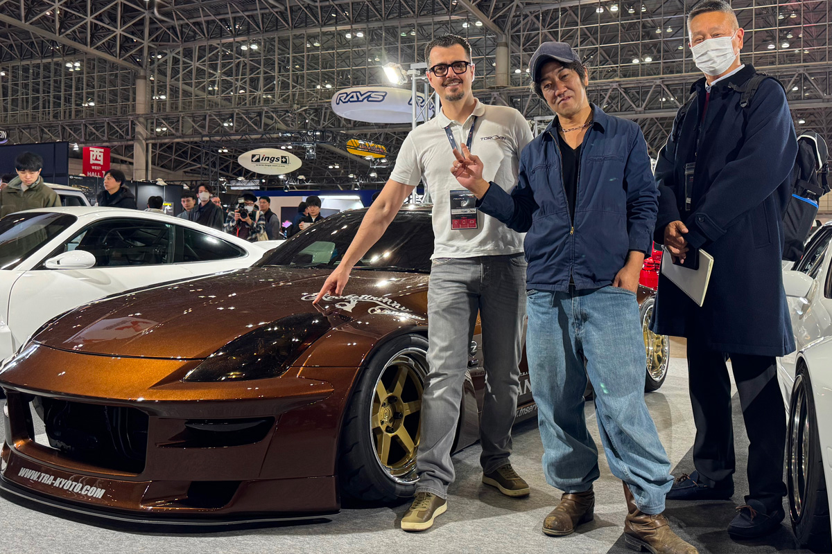 Kei Miura-san with Adrian (CEO, TORQEN) and Kay (Head of Operations Japan) at TRA Kyoto